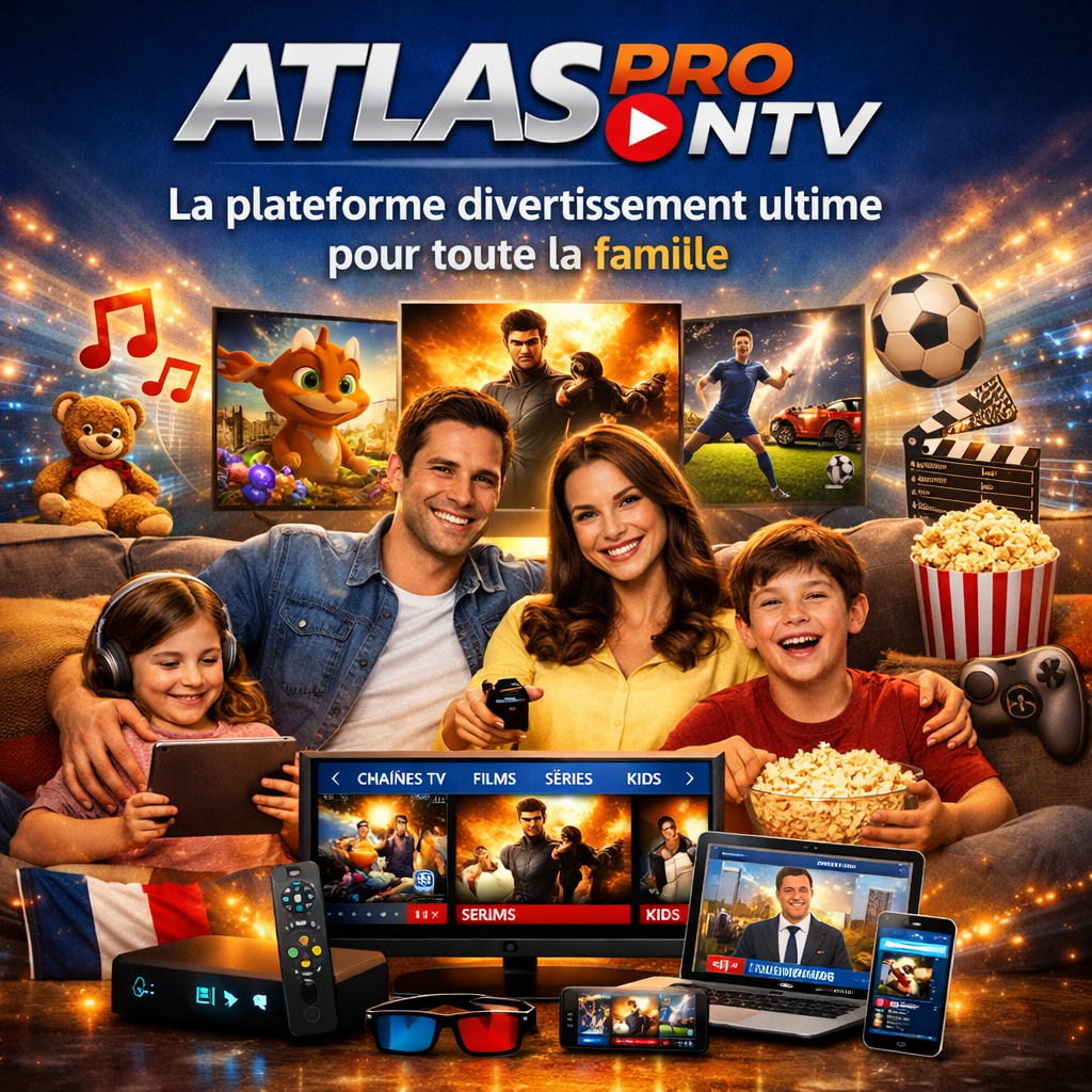 Atlas Pro ONTV La plateforme divertissement ultime pour toute la famille